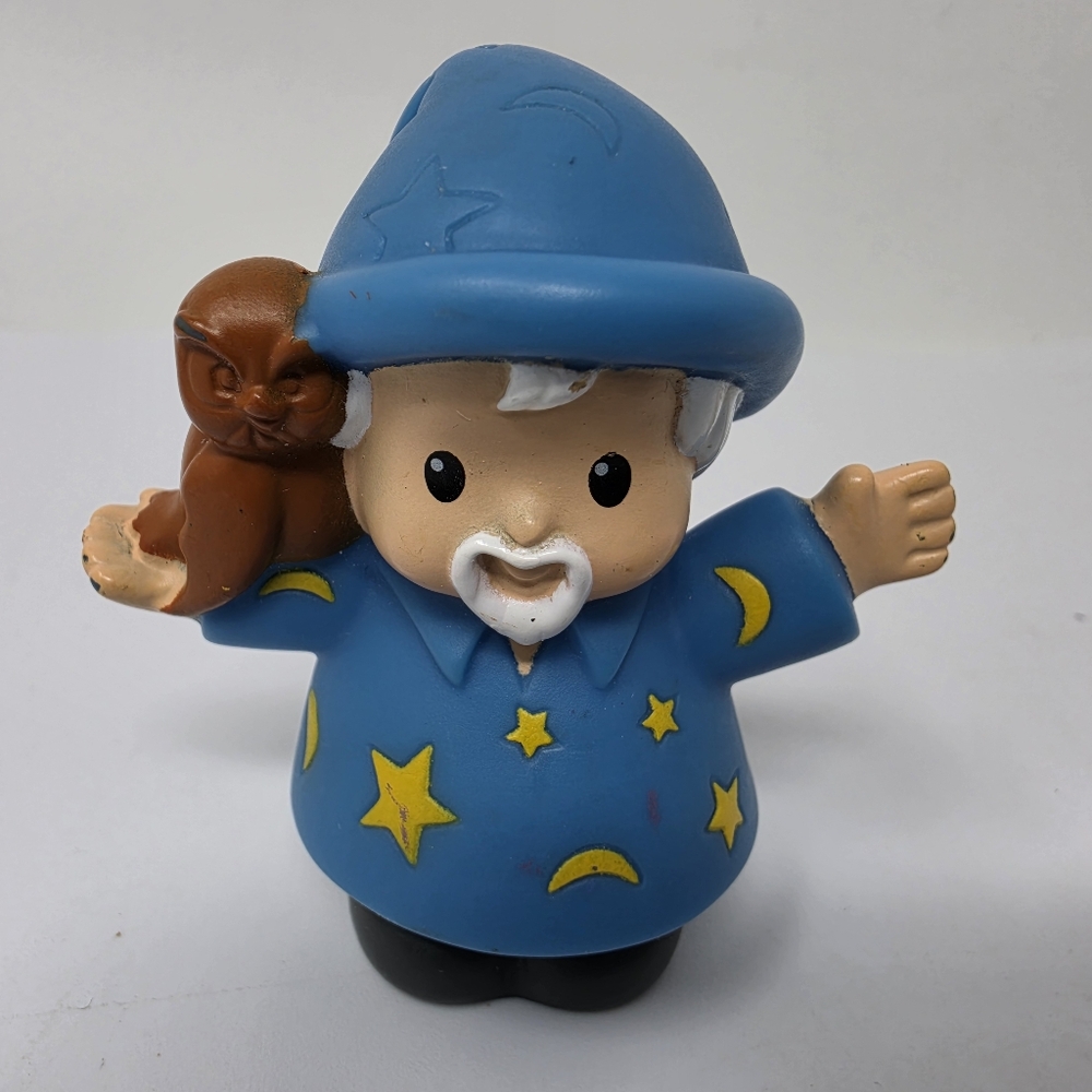 Little People Wizard with Owl Toy Figure McDonald's